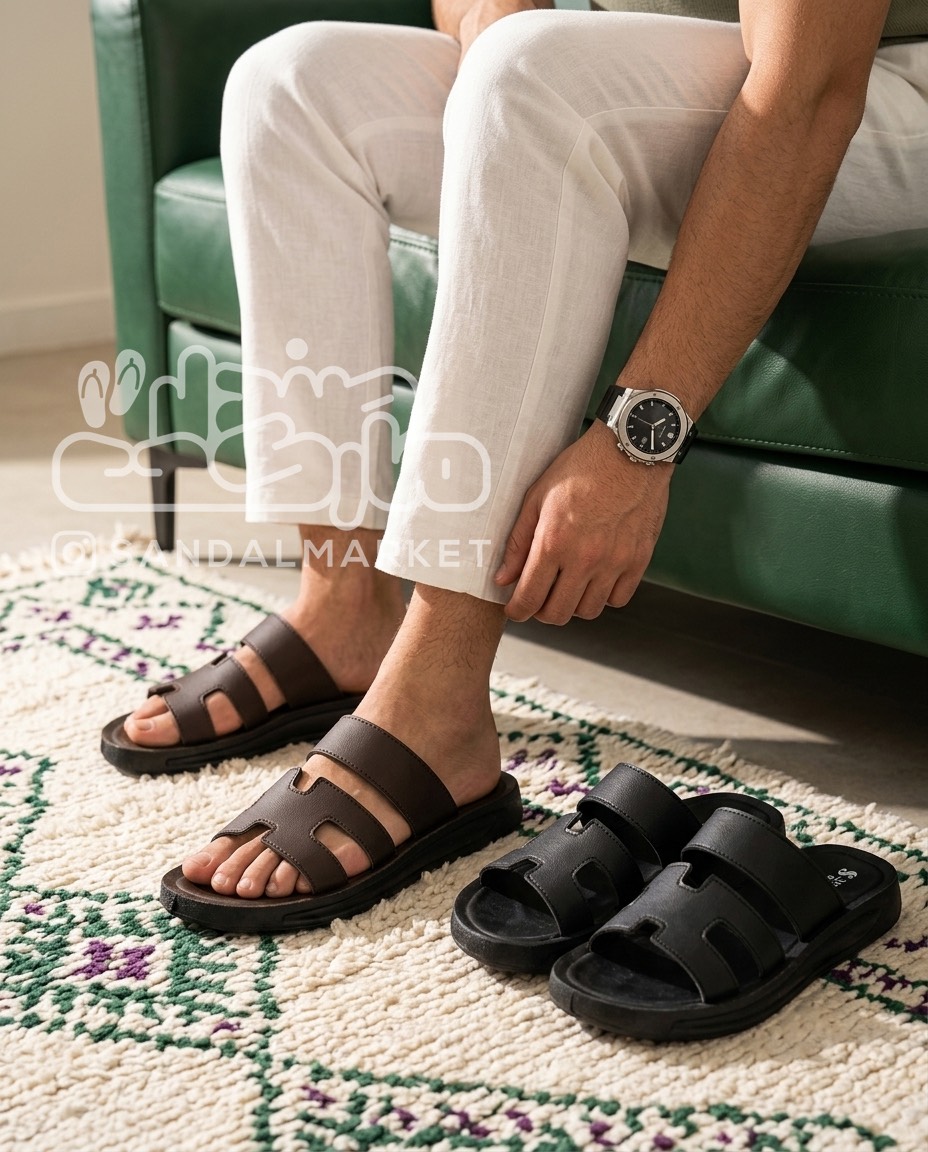 صندل مردانه بندی هرمس فیلیپ